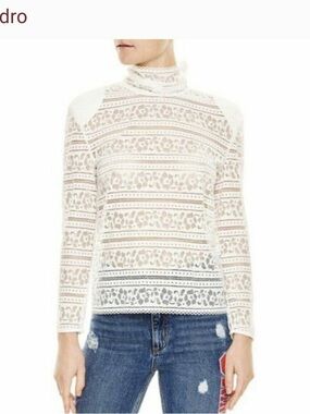 Sandro Lace Top